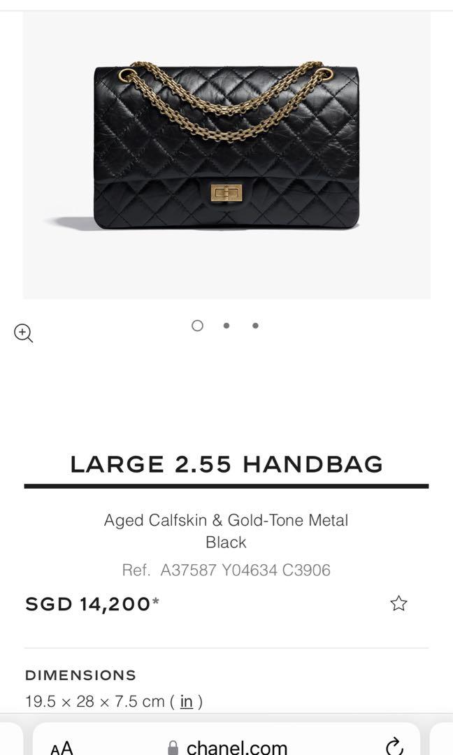 CHANEL LARGE 2.55 HANDBAG Luxury Bags Wallets on Carousell