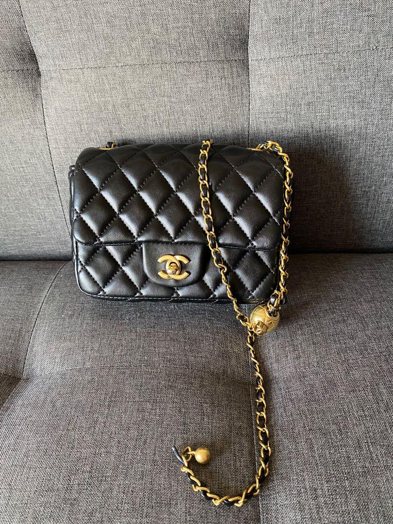 Chanel Sling Bag Pearl, Luxury, Bags & Wallets On Carousell