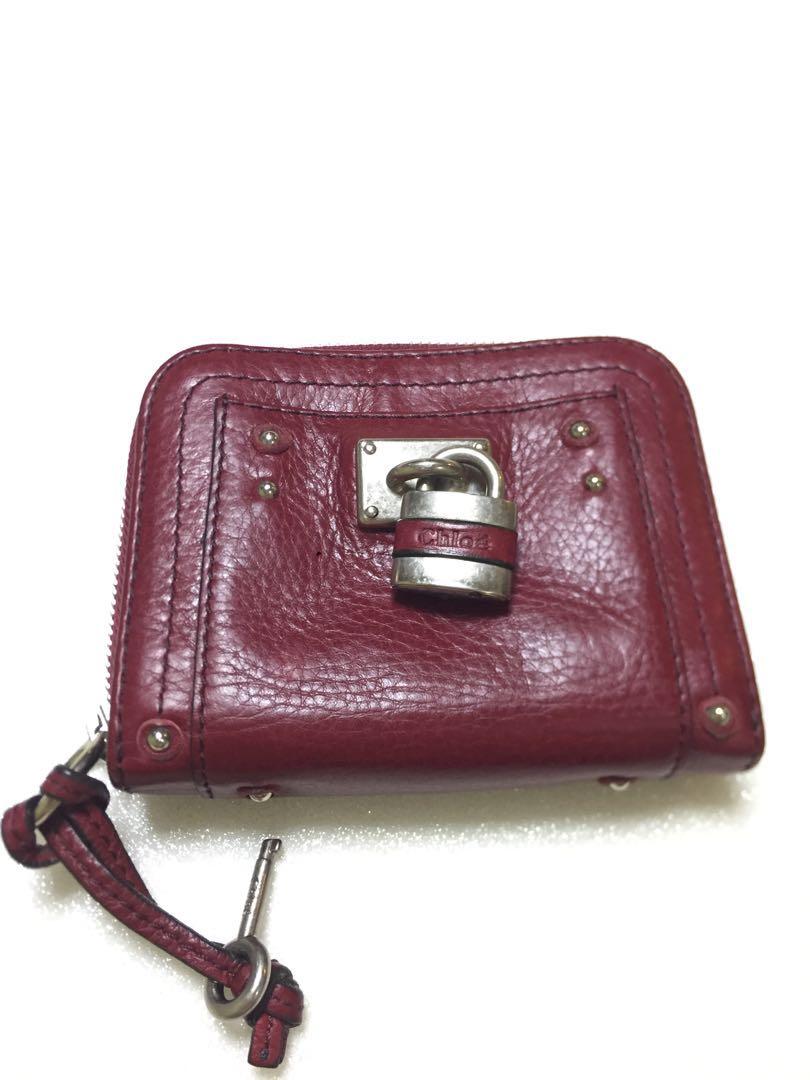 Chloe paddington top wallet