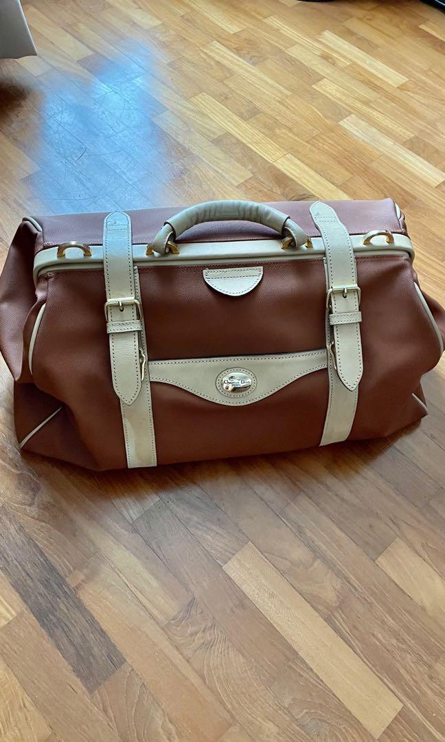 Christian Dior travel bag/golf clothes bag, Luxury, Bags & Wallets on Carousell
