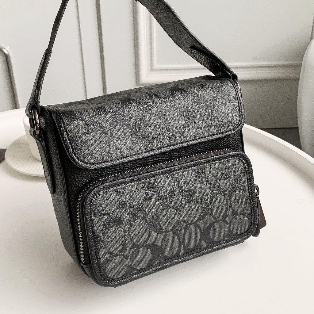 Men's coach shop side bag