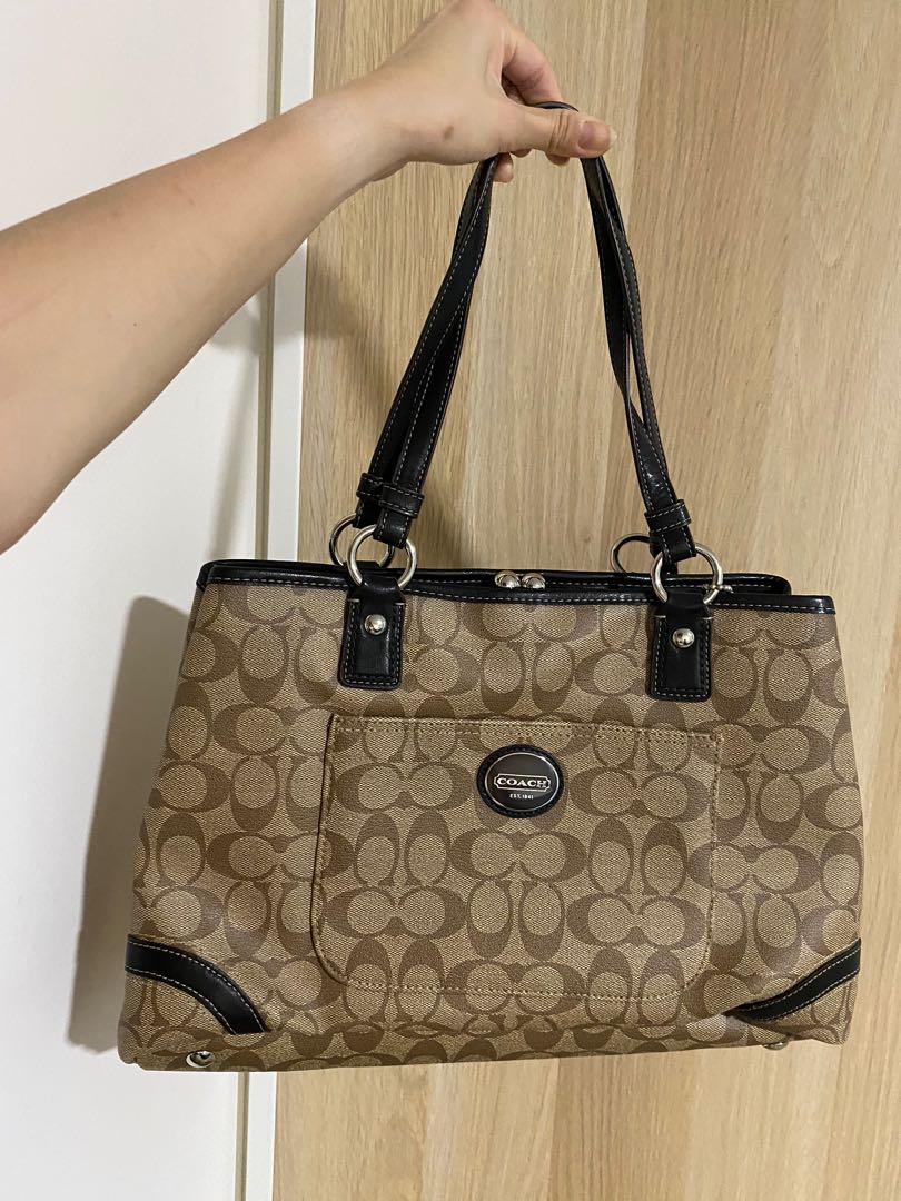 Monogrammed Shoulder Bag