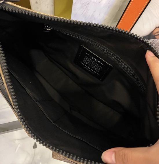 COACH RANGER POCKET MESSENGER IN SIGNATURE CANVAS TAN Luxury Bags Wallets on Carousell