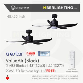 CRESTAR Ceiling Fan Collection item 1
