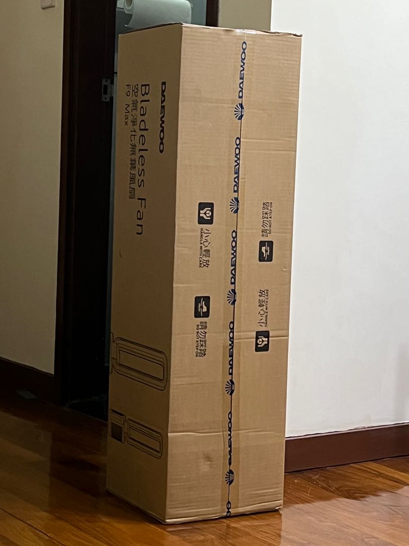 DAEWOO F9-MAX 負離子空氣淨化無葉風扇, 家庭電器, 冷氣機及暖風機 - Carousell