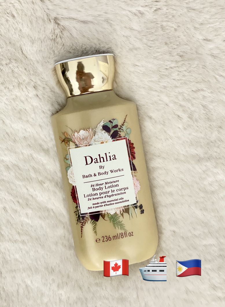 Dahlia Bath and Body works Body Lotion, Beauty & Personal Care, Bath