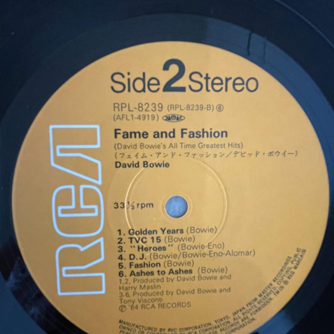 David Bowie / Fame And Fashion / 1984年-