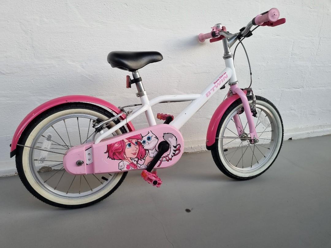 Decathlon kids bike suitable for 4 4 6 years old girl Sports Equipment Bicycles Parts Bicycles on Carousell