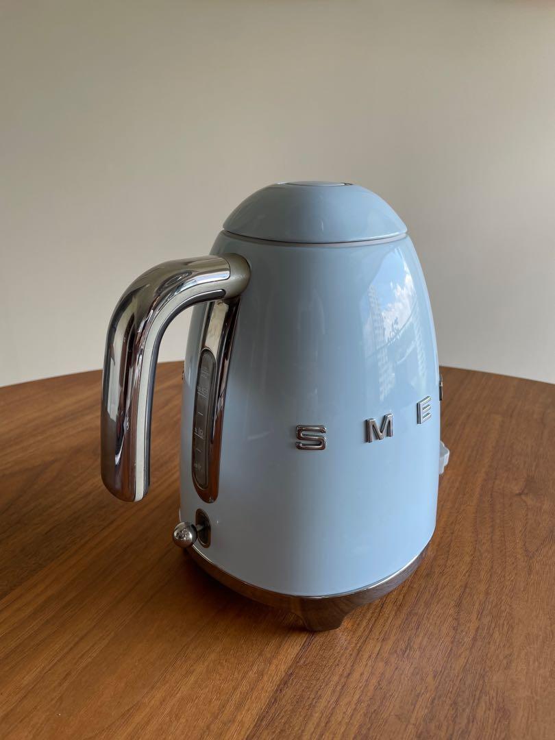 Designer SMEG Kettle 1.7L Pastel Blue, TV & Home Appliances, Kitchen