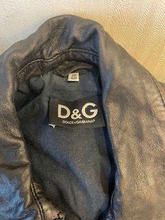 Leather Jacket Dolce & Gabanna