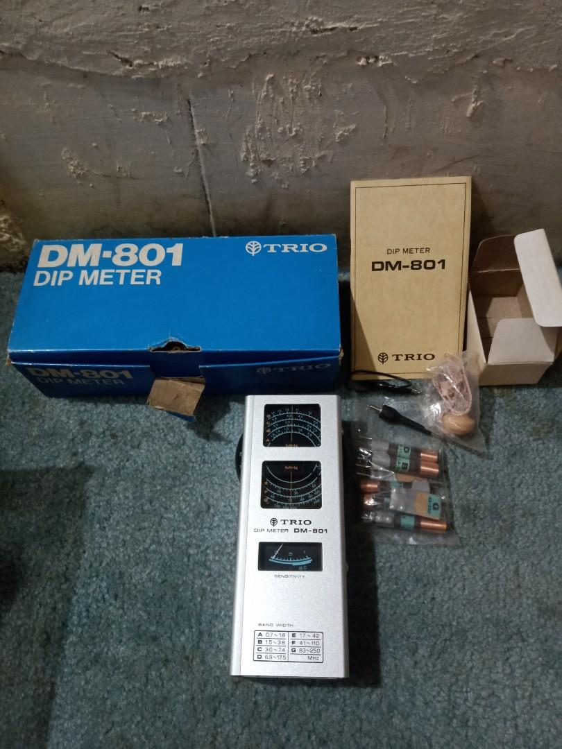 TRIO DM-801 DIP METER 不用心
