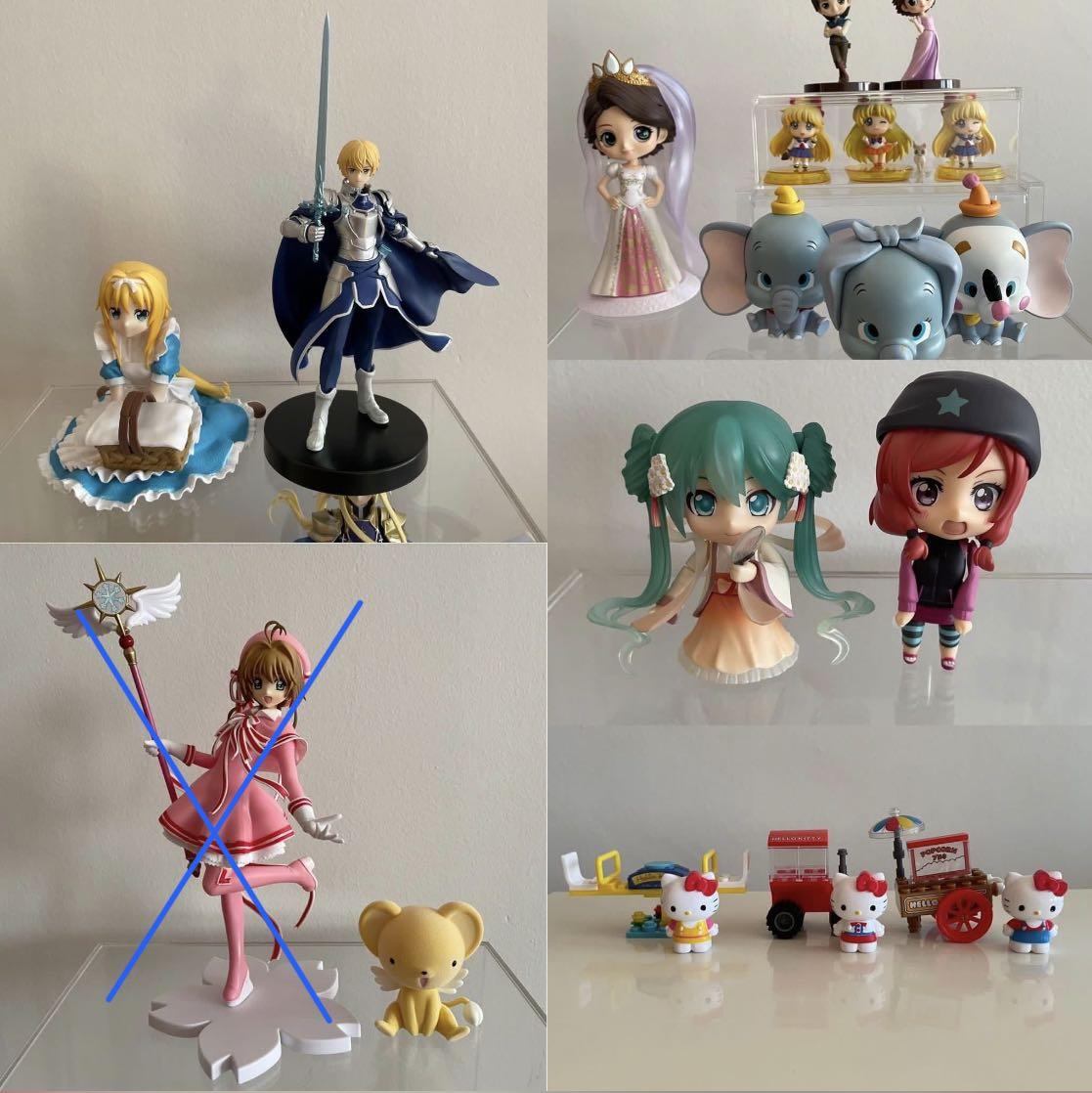Disney Sanrio Sword Art Online Cardcaptor Sakura Hatsune Miku Love Live Used Figures And Nendoroids Hobbies Toys Toys Games On Carousell Disney Sanrio Sword Art Online Cardcaptor Sakura Hatsune Miku Love Live Used Figures And Nendoroids Hobbies Toys Toys Games On Carousell