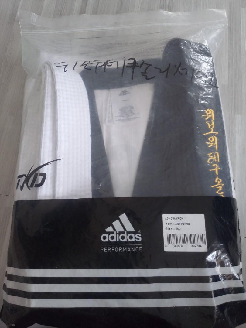 Dobok adidas taekwondo korea original Olah Raga Baju Olahraga di