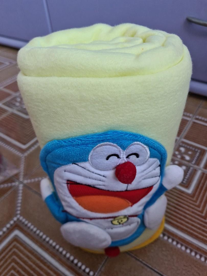 Doraemon Blanket, Furniture & Home Living, Bedding & Towels on Carousell