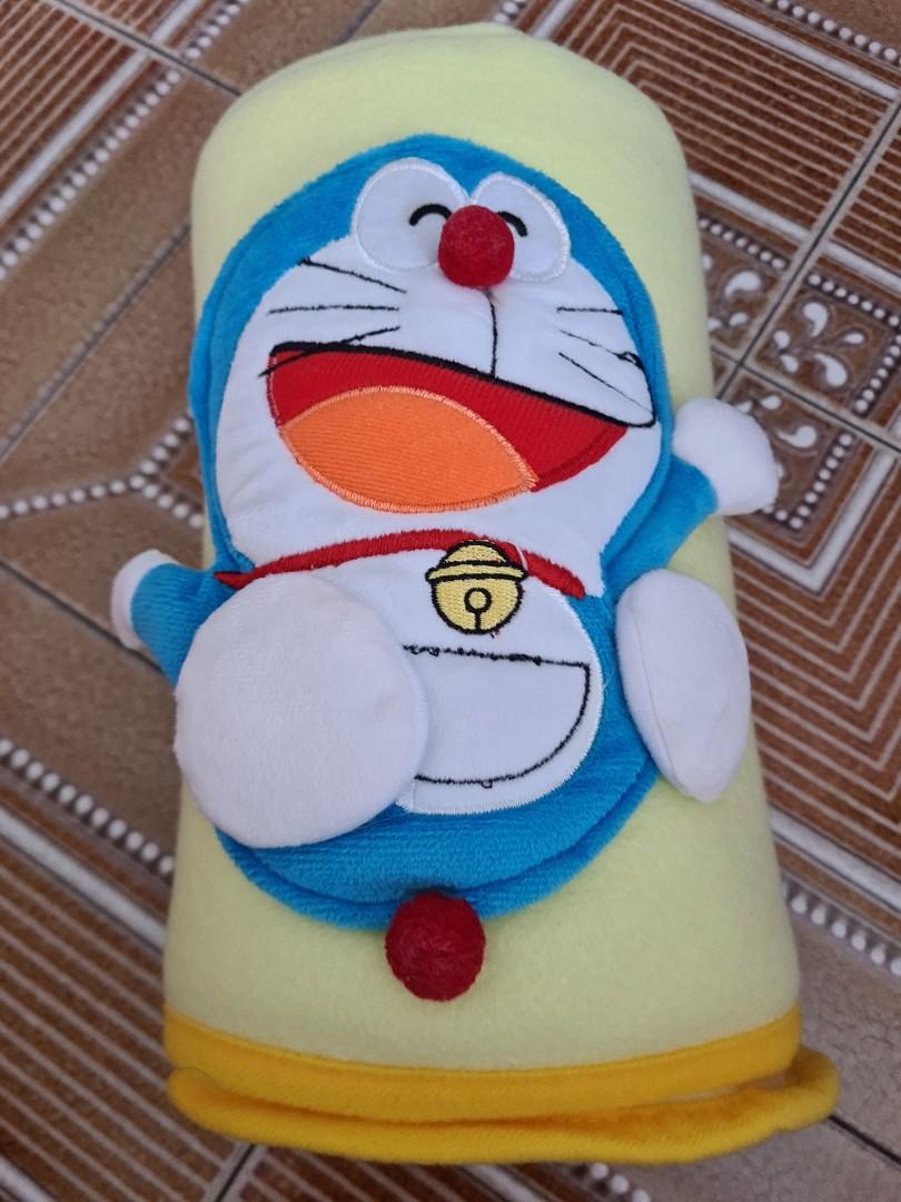 Doraemon Blanket, Furniture & Home Living, Bedding & Towels on Carousell
