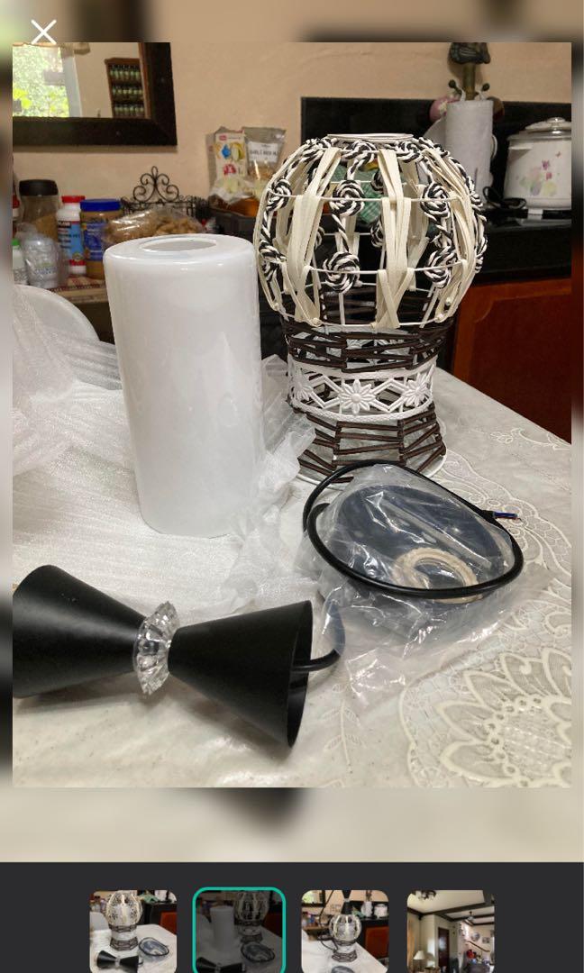 Droplight/Ceiling Light (Category: Lighting) located in Mendez-Nunez. Submitted by BeYOUtifulStuffsGalore (Listing ID 1175543852, Image 3). Description: Unused, unassembled drop/ceiling light. Cord extendable..