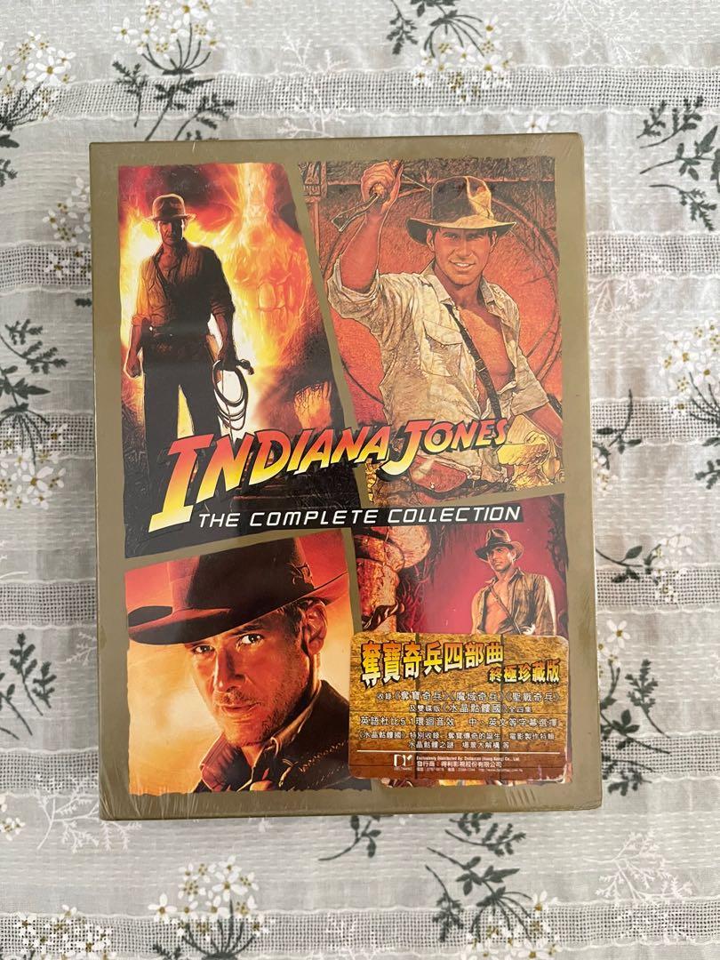 全新未開封】奪寶奇兵1981-2008年的系列電影四部曲Indiana Jones DVD