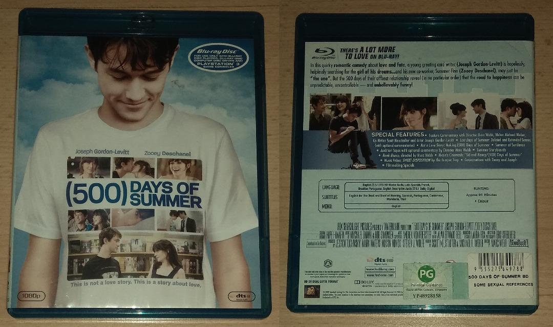 English Movie Original Blu-ray Disc: Maleficent, 500 Days of