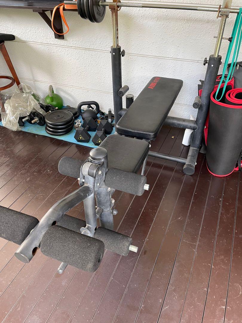Weider 235 weight discount bench