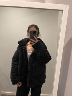 Factorie black teddy jacket