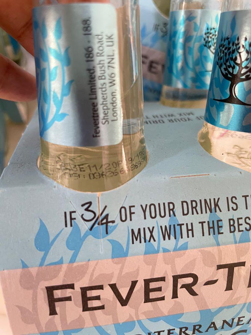 Fevertree Tonic water expired , Health & Nutrition, Health Supplements