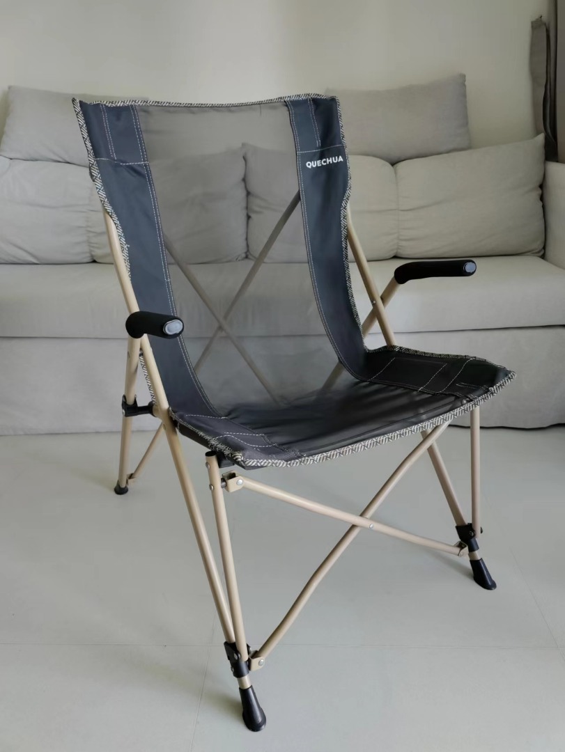 Foldable chair Quechua Decathlon, Furniture & Home Living, Outdoor