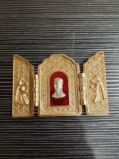 Folding Triptych Altar Madonna