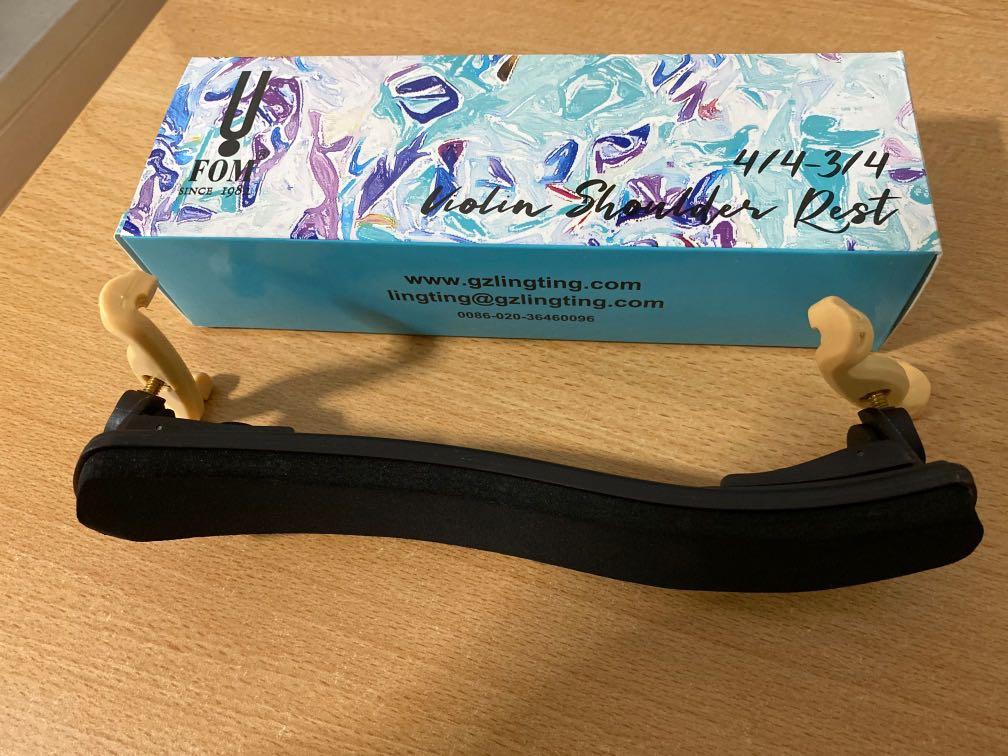 FOM shoulder rest 3/44/4 violin, Hobbies & Toys, Music & Media, Music