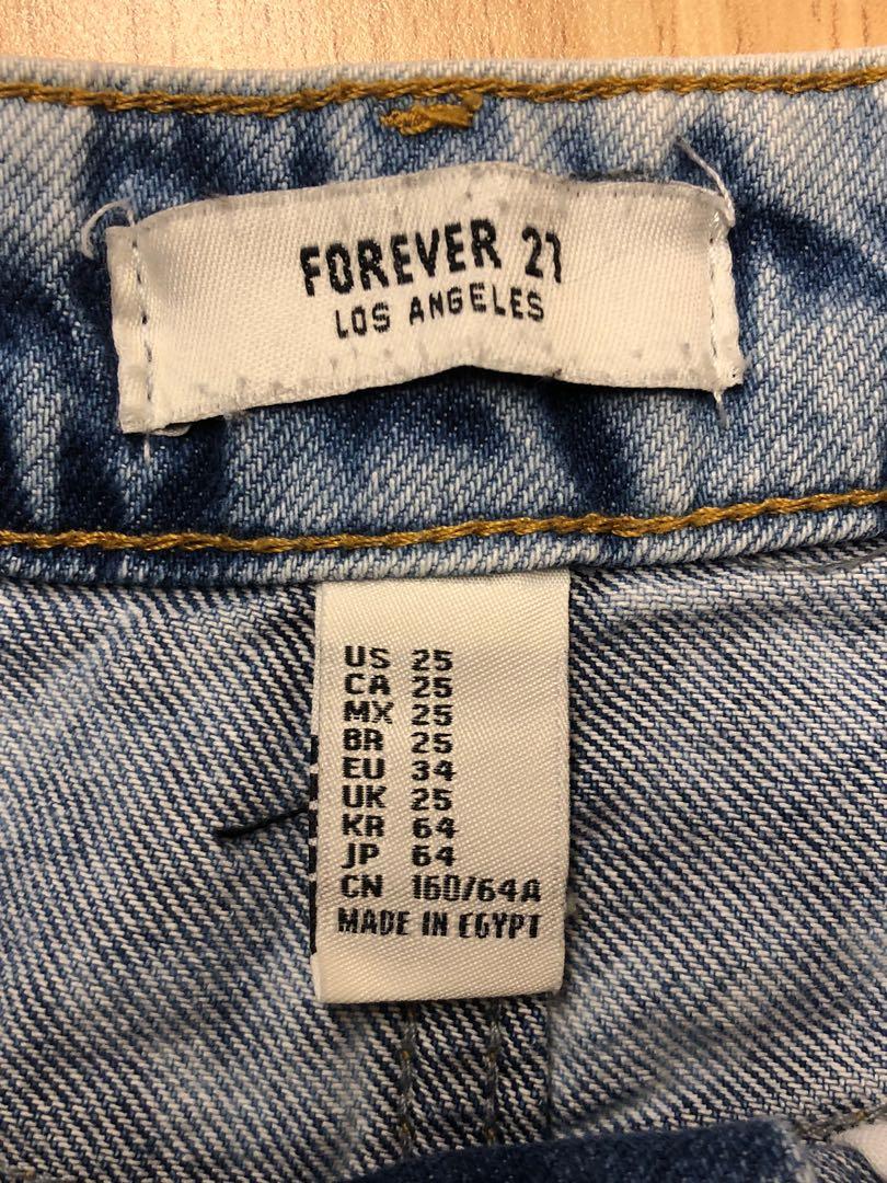 forever 21 premium denim shorts