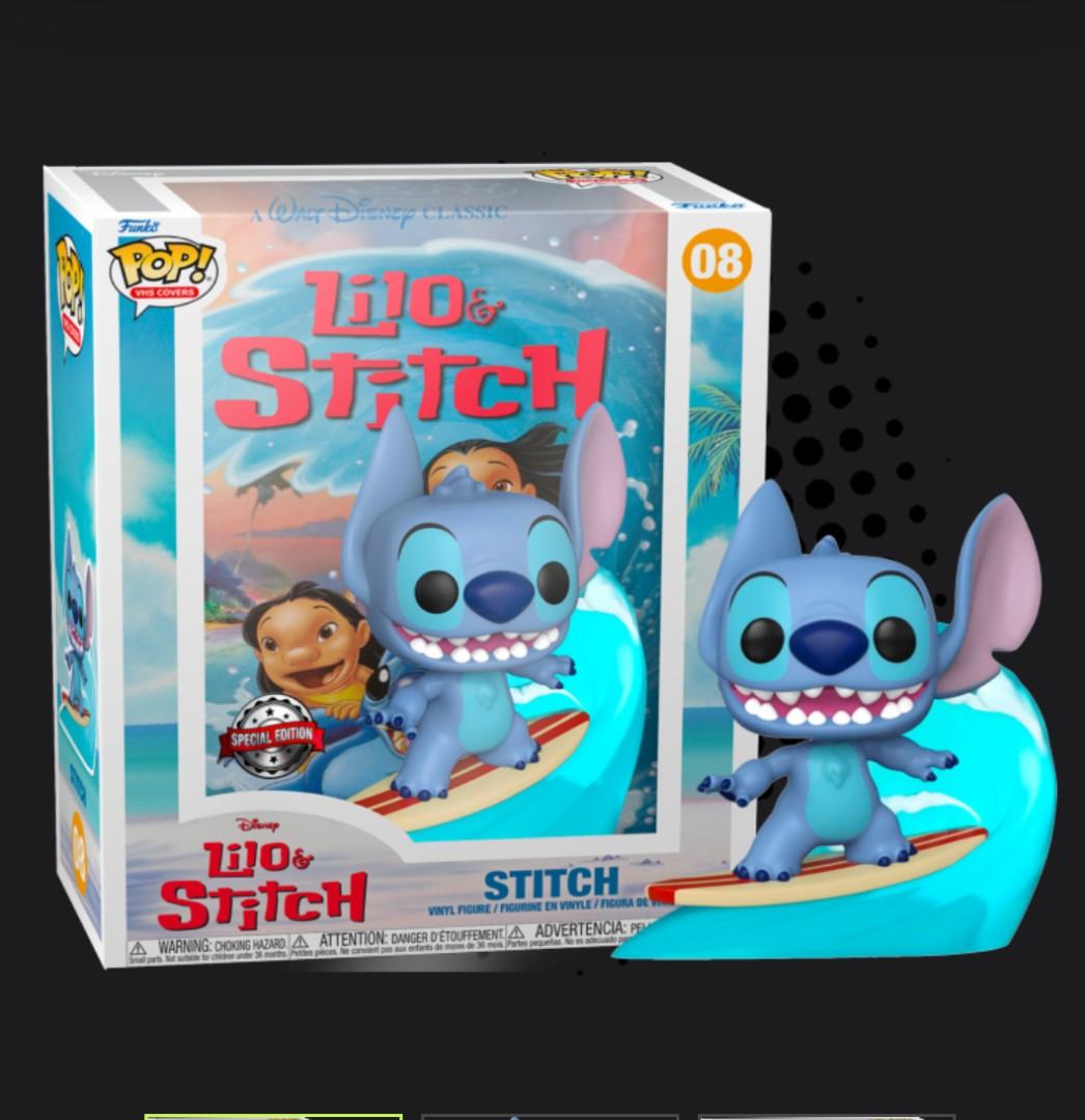  Funko Pop! VHS Cover: Disney - Lilo & Stitch,  Exclusive  : Toys & Games