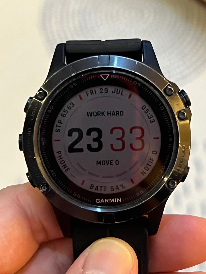 Garmin fenix store 5 plus used