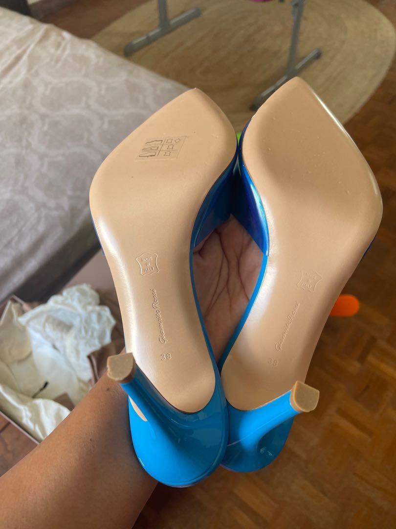 Gianvito Rossi PVC leather heels Women s Fashion Footwear Heels
