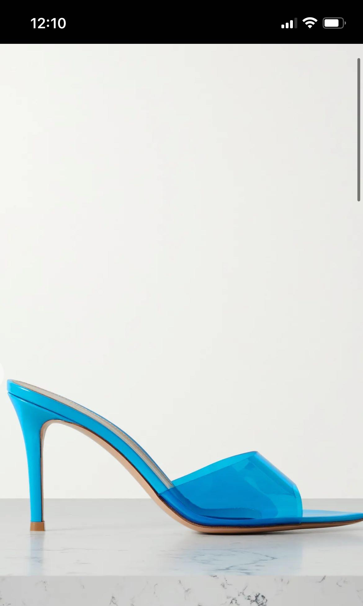 Gianvito Rossi PVC leather heels Women s Fashion Footwear Heels
