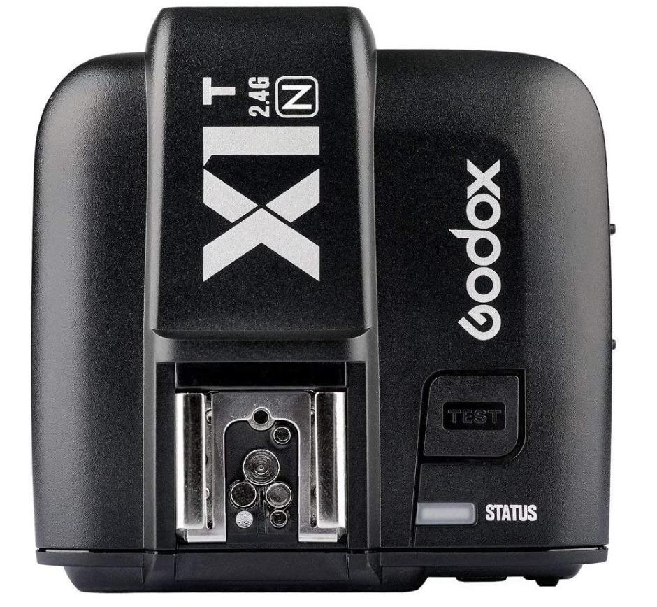 GODOX X1T-N TTL Wireless Flash Trigger Transmitter for Nikon (Category: Flashes) located in Marikina City. Submitted by skowshop (Listing ID 1175618188, Image 1). Description: Brand GODOX Maximum Range 100 Meters Number of Batteries 2 AA batteries required (not included) About this item: 5 GR group modes and 3 ratio grouping mode Fully support i-TTL, 1/8000s HSS, FEC, FEL and modeling flash 2.4G wireless transmission, operating distance can reach