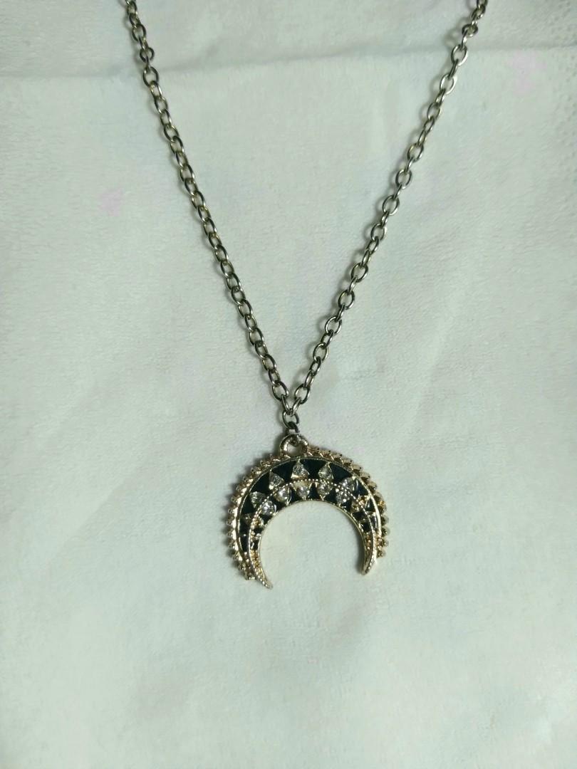 Golden moon pendant bracelet Women s Fashion Jewelry