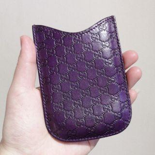 Gucci Purple Microguccissima Leather Blackberry Phone Case Gucci