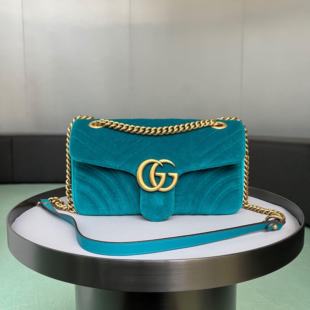 Gucci GG Marmont Flap Luxury Bags Wallets on Carousell