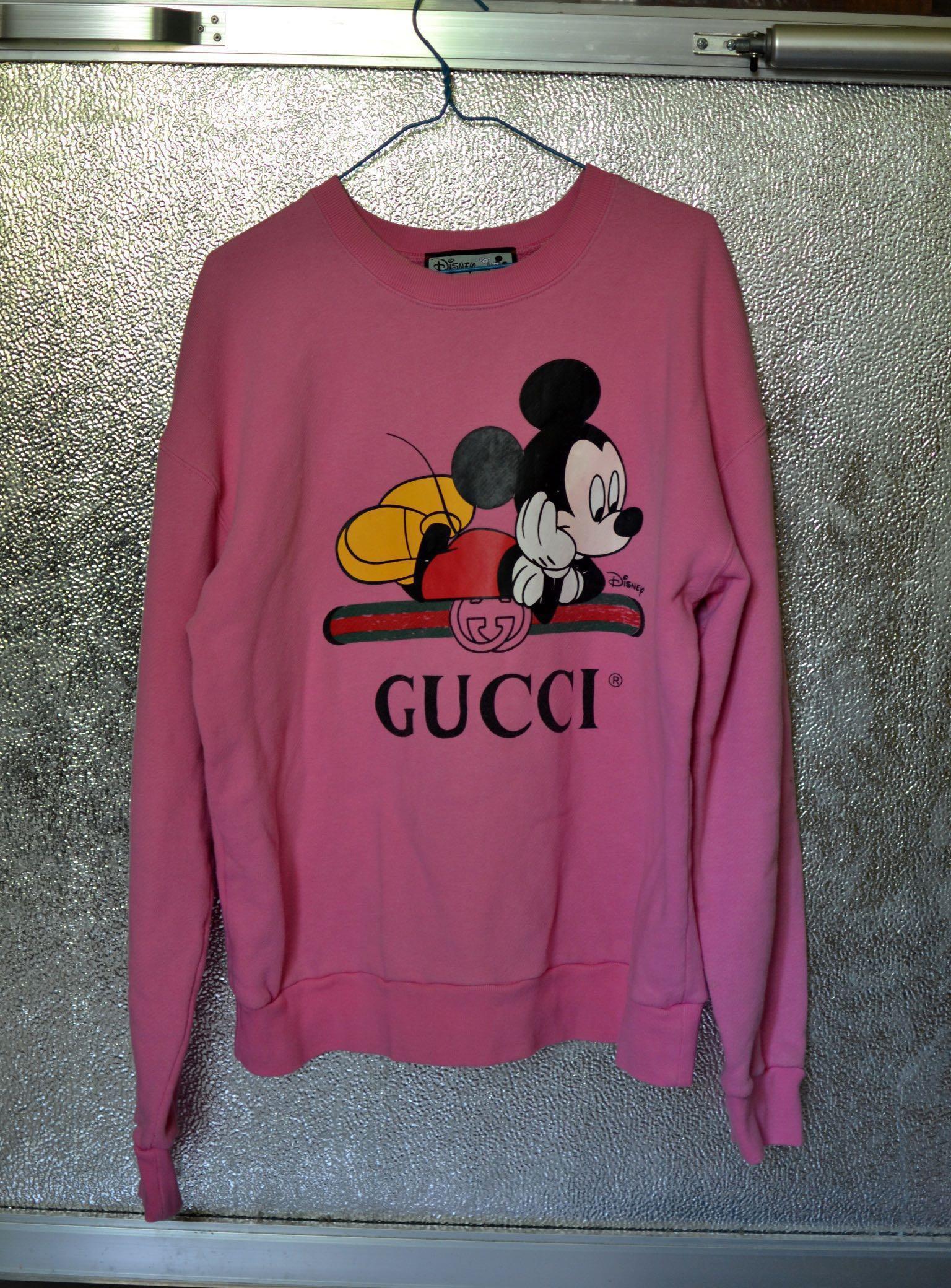 Gucci Mickey Mouse Disney Sweatshirt Limited Edition, Women's Fashion,  Activewear on Carousell