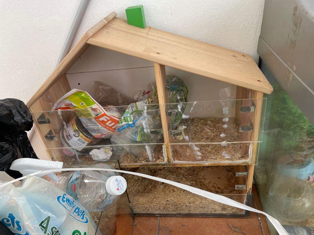 Hamster aquarium and ikea small cages Pet Supplies Homes Other