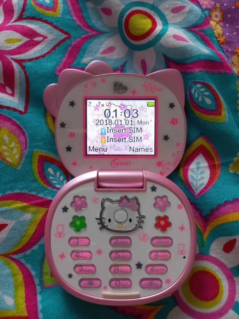Hello Kitty flip phone, Mobile Phones & Gadgets, Mobile Phones, Early