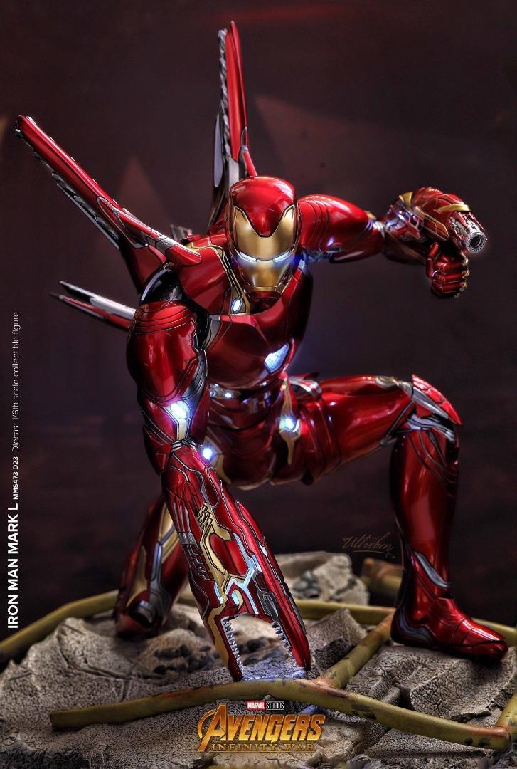 Hot Toys Iron Man Mark L 50 Diecast Hobbies Toys Toys Games on Carousell