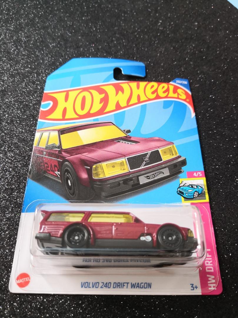 Carro Hot Wheels Volvo 240 Drift Wagon Hct20 Vinho P