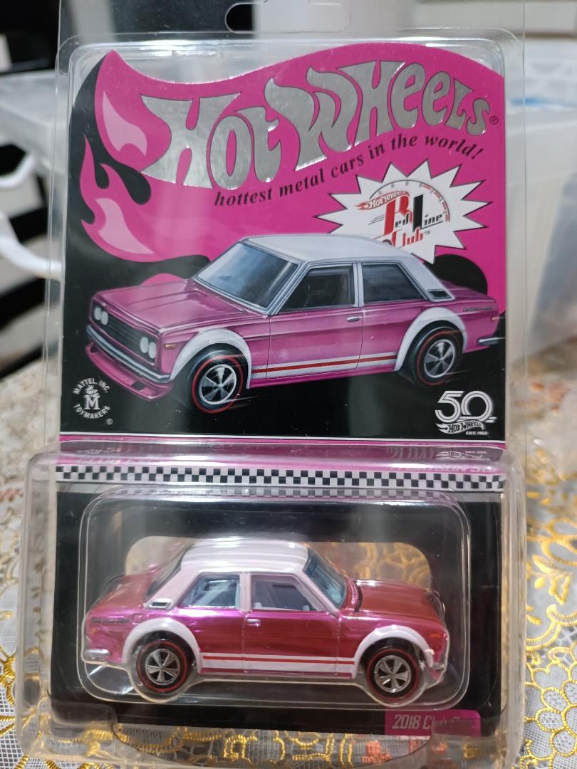 Hot Wheels Datsun 510 Rlc Pink Party Club Car, Hobbies & Toys, Toys & Games  On Carousell