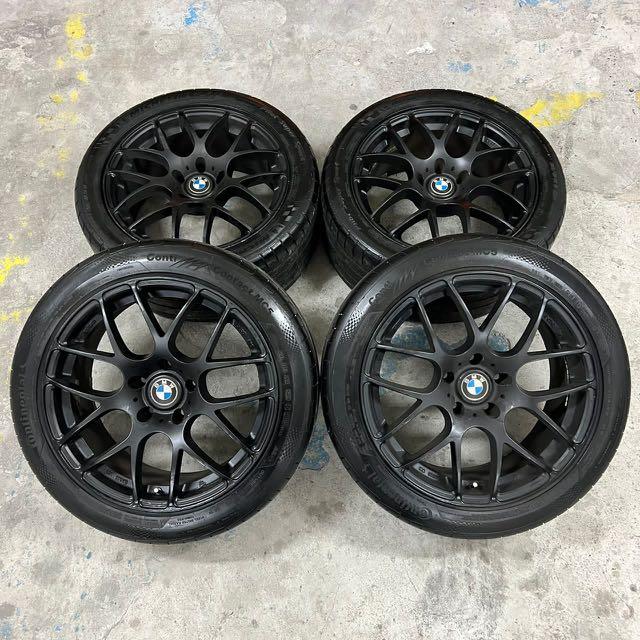 hre 18 inch sports rim bmw e90 tyre 70%, Auto Accessories on Carousell