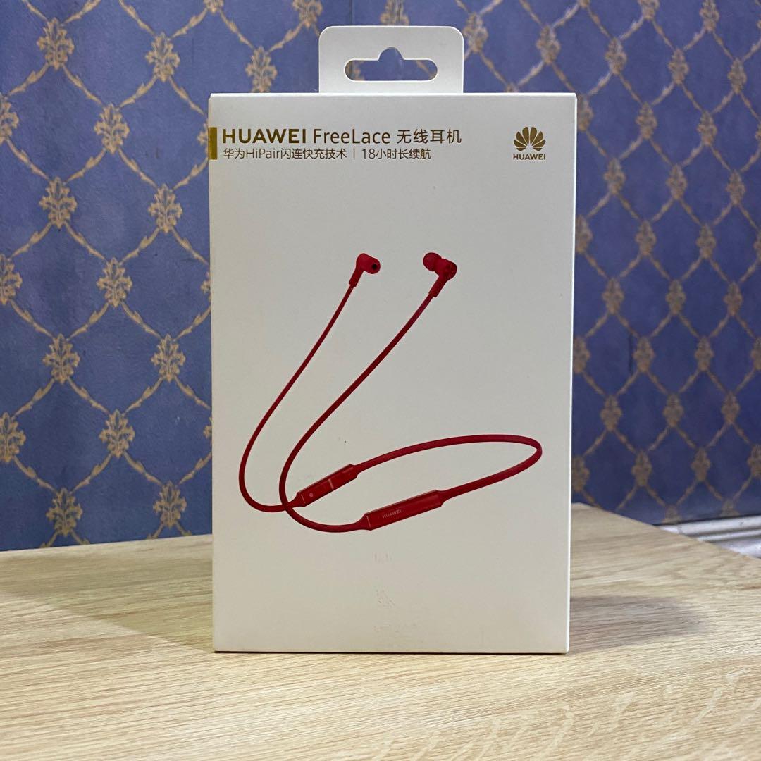 Huawei FreeLace Sealed Original (RED) (Category: Earphones) located in Quezon City. Submitted by garagetoyz01 (Listing ID 1175495202, Image 1). Description: Huawei FreeLace headphones Sale Brand New Sealed Original The Huawei FreeLace headphones will provide you with up to 18 hours of playback time, on a single charge. Metro Manila 🛵 Delivery via Lalamove Delivery Fee Shouldered by Buyer Meet Up : Sm North Tower , Sm Grand Central & Ayala Clover