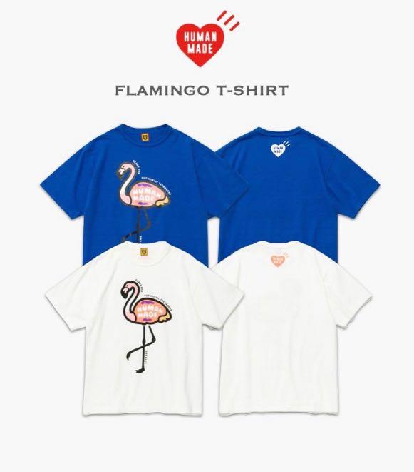 Human Made Flamingo Tees, Men's Fashion, Tops & Sets, Tshirts 