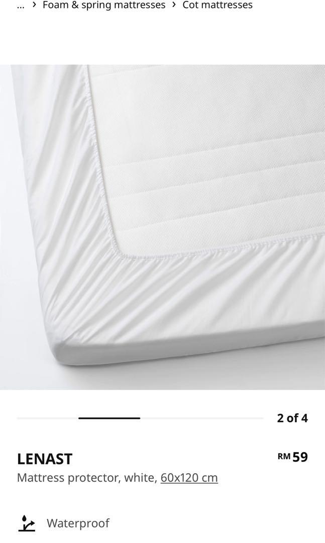 IKEA Lenast Cot Mattress Protector, Babies & Kids, Baby Nursery & Kids
