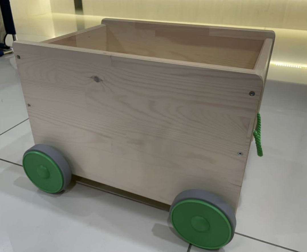 IKEA Flisat Toy Storage Box with Wheel