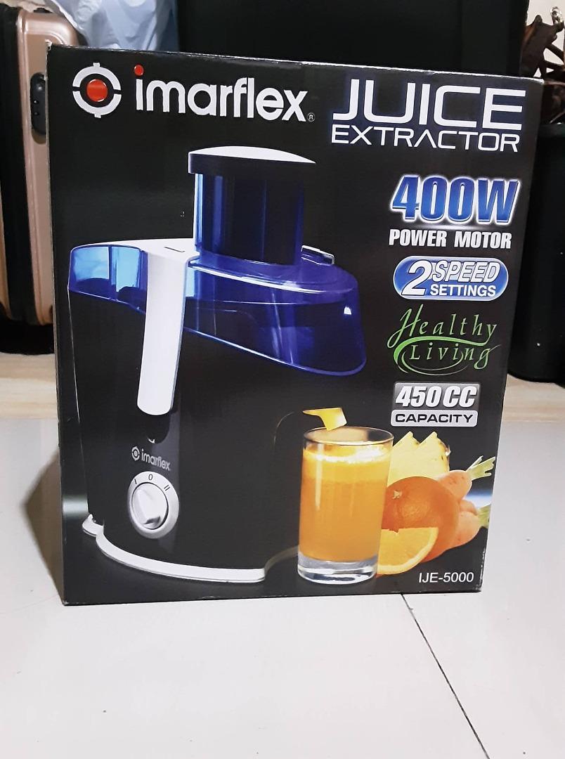 IMARFLEX JUICE EXTRACTOR IJE 5000 BLACK TV Home Appliances