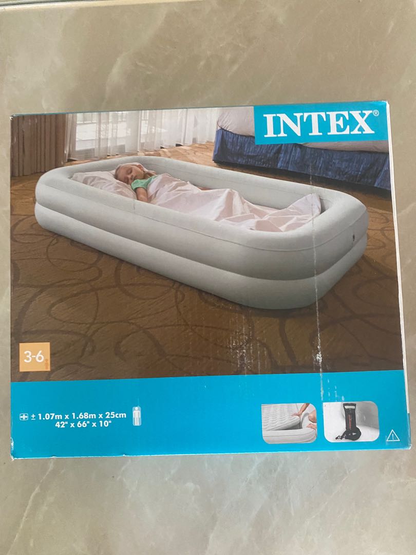 Intex inflatable toddler bed, Babies & Kids, Going Out, Other Babies ...